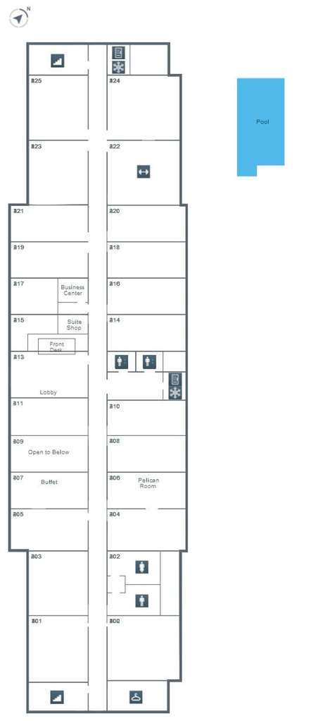 Hampton Inn And Suites Port Aransas Restaurant bilde